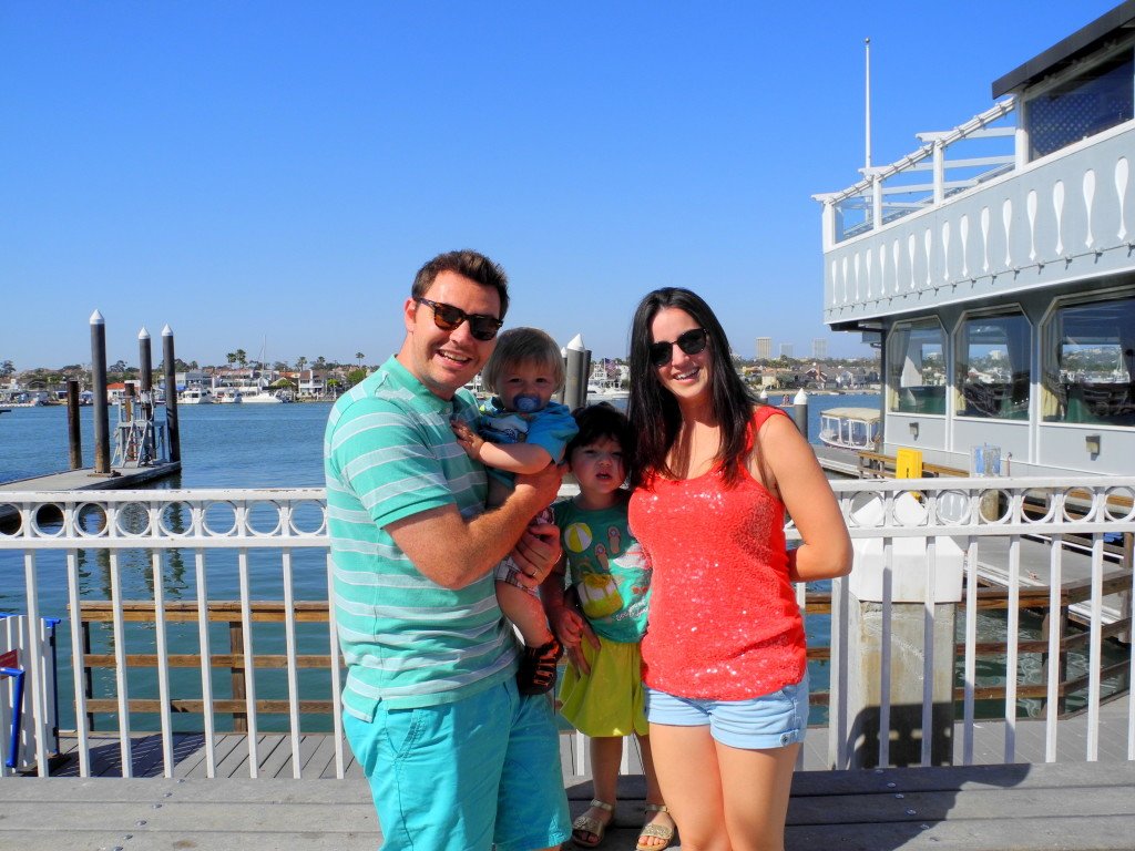 Family Photo at Balboa Fun Zone