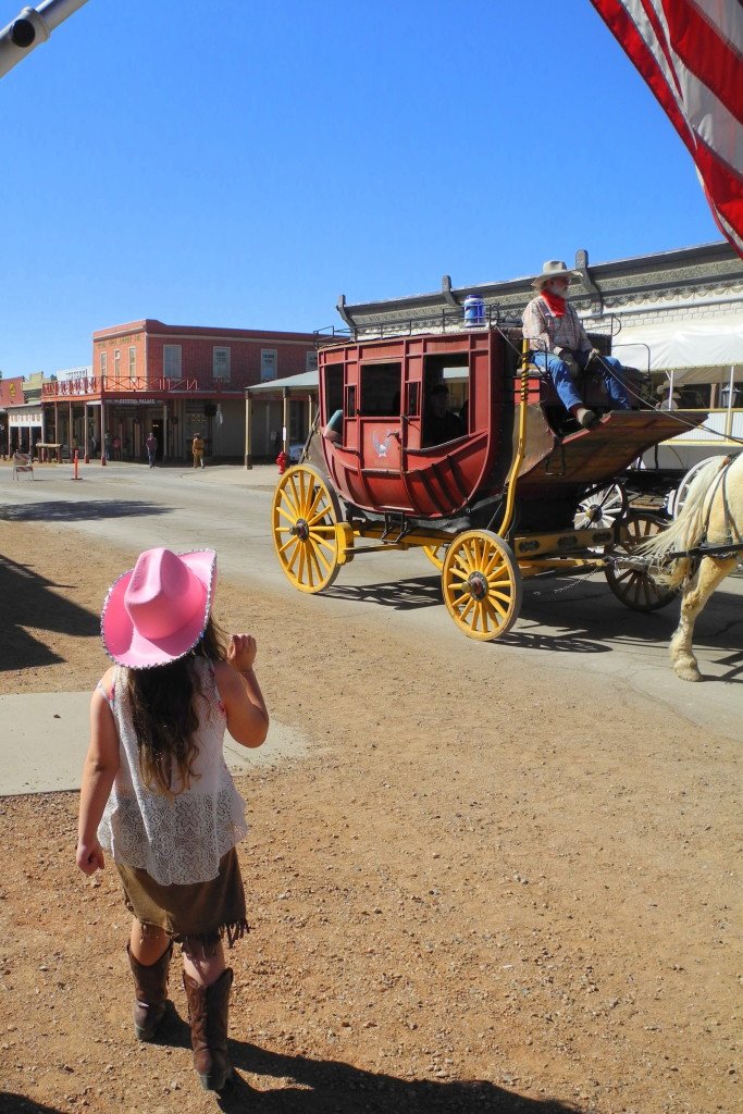 Tombstone with kids