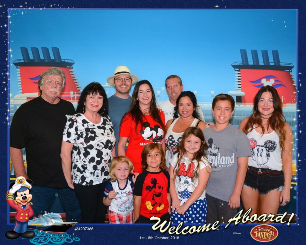 Welcome Aboard Disney Fantasy Photo