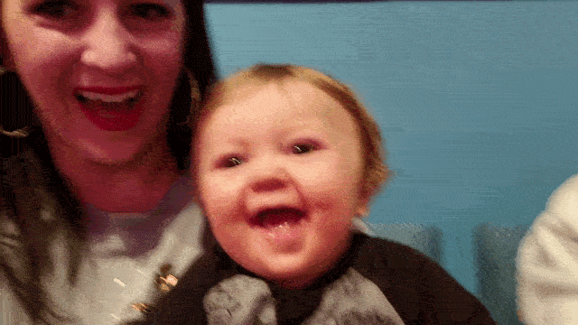 Baby at Las Vegas Show Tournament of Kings