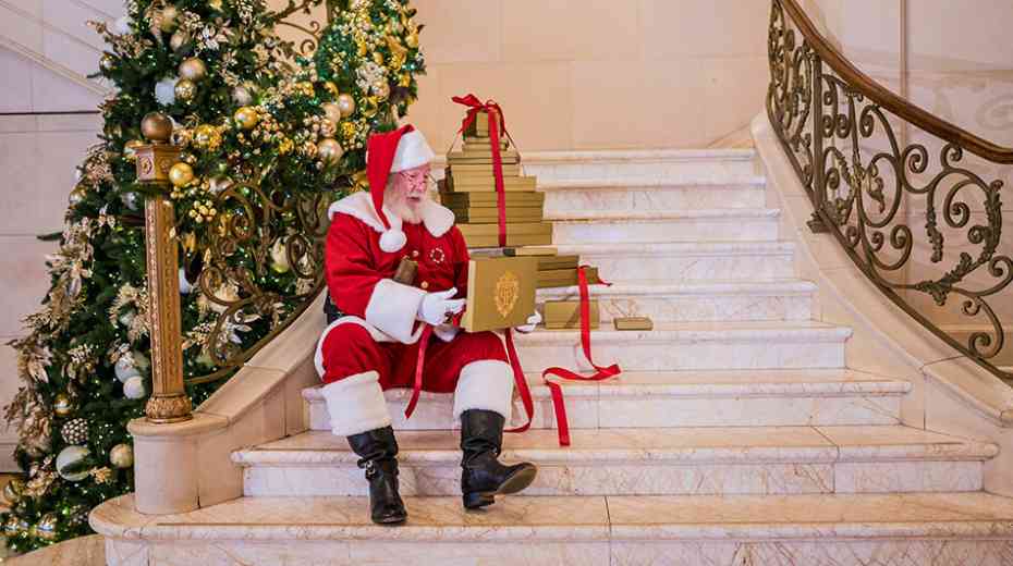 Christmas at the Plaza Hotel New York