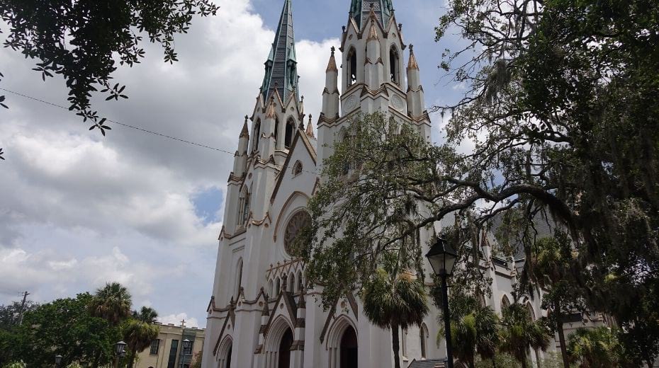 Cathedral of St. John the Baptist kid friendly Savannah