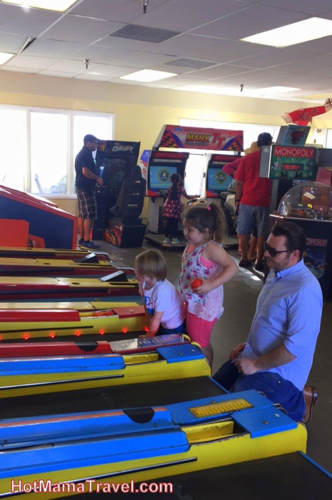 Kids at Balboa Fun Zone Arcade