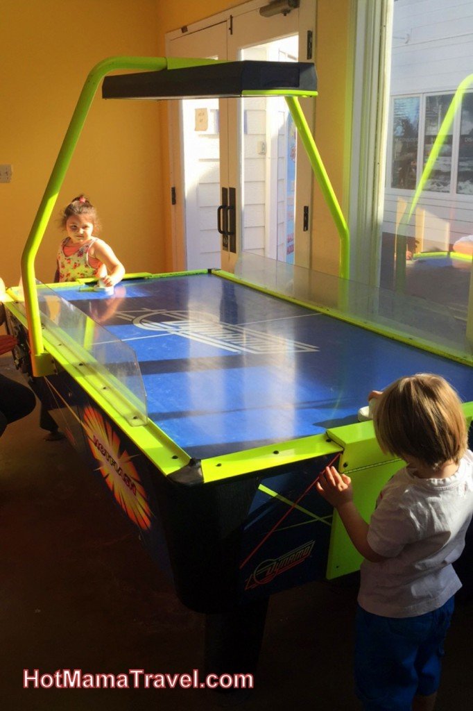 Kids playing games at Balboa Arcade