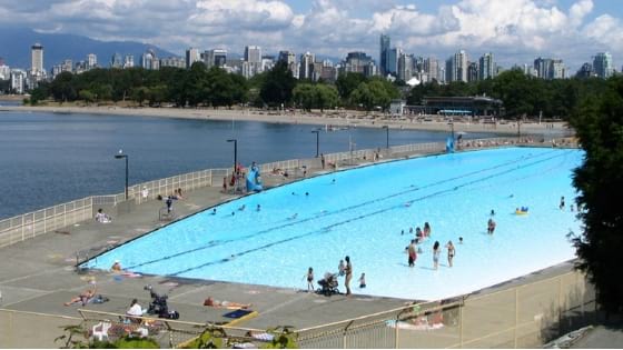 Kits Pool in Vancouver