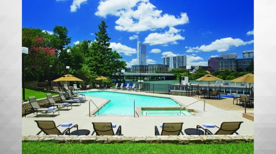 Pool at the Hyatt Regency Austin