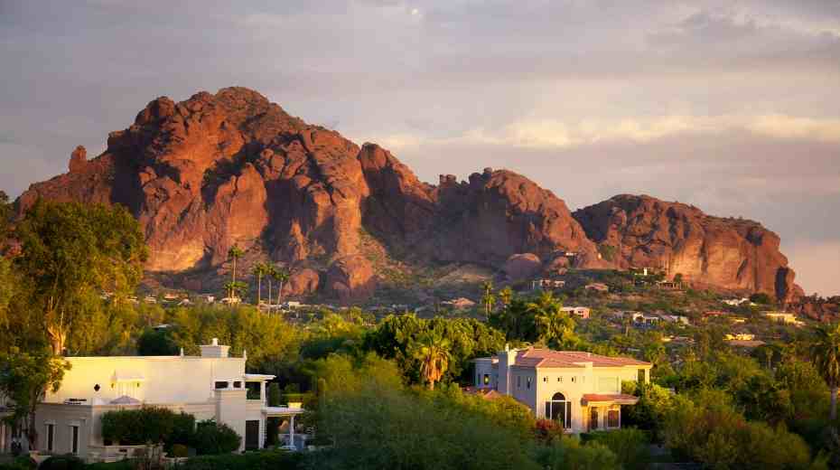 Scottsdale Arizona Camelback Mountain