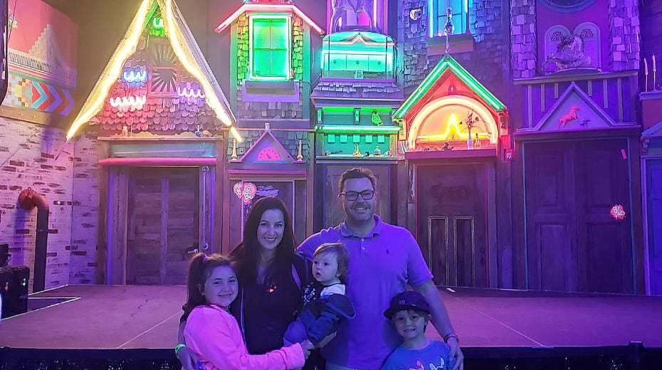 Meow Wolf family portrait