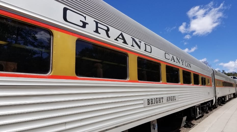 Grand Canyon Railway Train cars