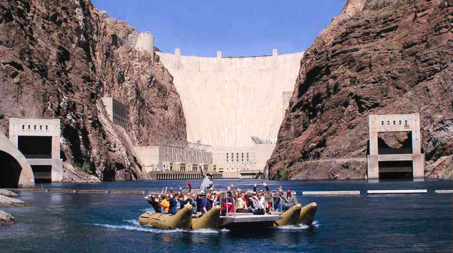 Hoover Dam Rafting and Post Card Tour day trip from Las Vegas
