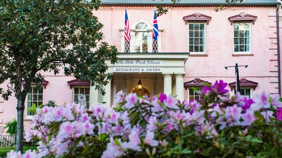 Olde Pink House Restaurant Savannah with kids