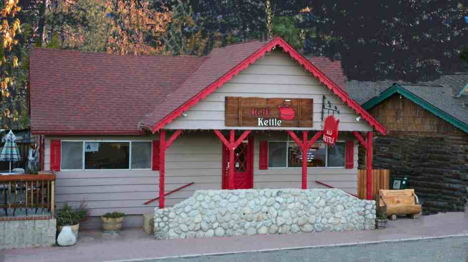 family-friendly restaurant Red Kettle in Idyllwild