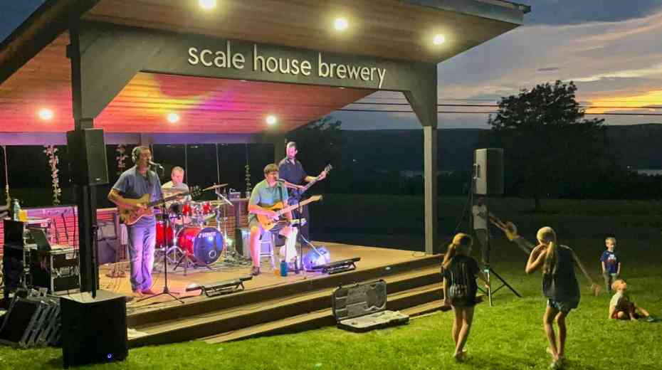 Family Friendly Live Musica at Scale House Brewery Seneca Lake