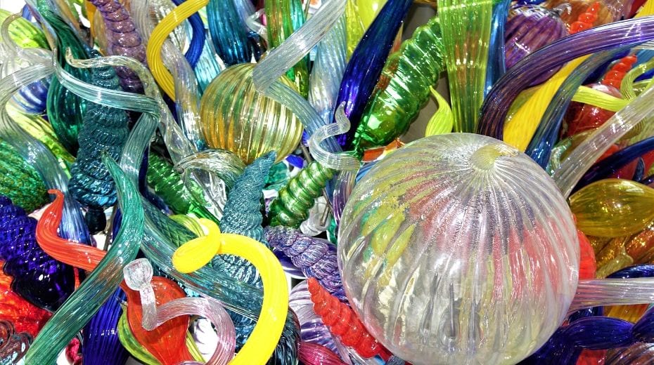 Blown glass art in St Petersburg FL
