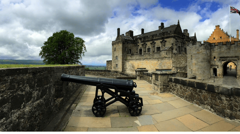 Stirling Castle Scotland with kids Visitor Guide