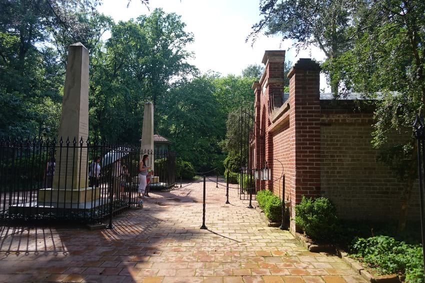 Location of tomb George Washington
